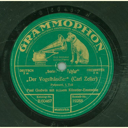 Paul Godwin und sein Knstler-Ensemble - Der Vogelhndler...