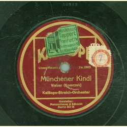 Kalliope-Streich-Orchester - Mnchener Kindl / Ganz allerliebst