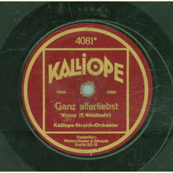 Kalliope-Streich-Orchester - Mnchener Kindl / Ganz allerliebst