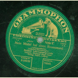 Berliner Lehrergesangsverein: Hugo Rdel - Mein Mdel hat...