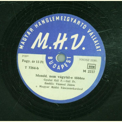 Zray Mrta / Vmos Jnos - Tik-Tak / Mondd, nem vgytl-e tbbre
