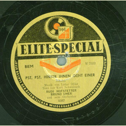 Rudi Hofstetter - Pst, pst, hinter Ihnen geht einer /...