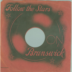 Original Brunswick Cover für 25er Schellackplatten A11 C