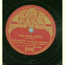 Frans van Schaik - Twee rode rozen / Mariandel