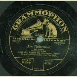 Leo Blech - Die Fledermaus, Ouvertre Teil I und II