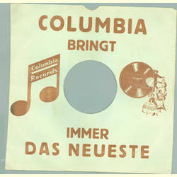 Original Columbia Cover f�r 25er Schellackplatten A42 B