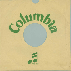 Original Columbia Cover fr 25er Schellackplatten A26 B