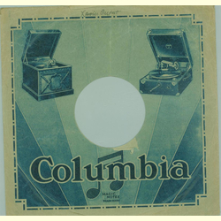 Original Columbia Cover für 25er Schellackplatten A30 C