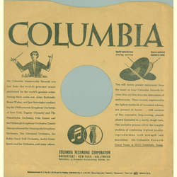 Original Columbia Cover für 25er Schellackplatten A38 B