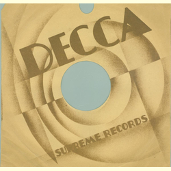 Original Decca Cover für 25er Schellackplatten A6 B