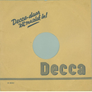 Original Decca Cover fr 25er Schellackplatten A10 B