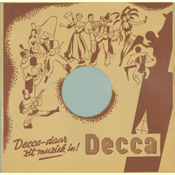 Original Decca Cover fr 25er Schellackplatten A22 C