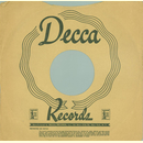 Original Decca Cover fr 25er Schellackplatten A28 B