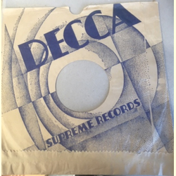 Original Decca Cover für 25er Schellackplatten A29 B