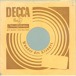Original Decca Cover f�r 25er Schellackplatten A32 C
