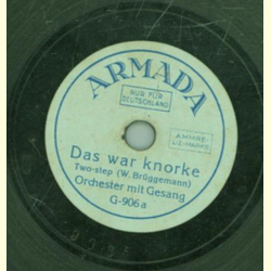 Orchester mit Gesang - Das war knorke / Kitzinger Bauerntanz