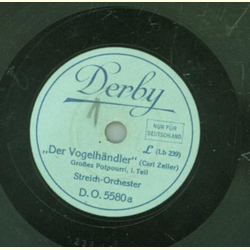 Streich-Orchester - Der Vogelhändler, gr. Potpourri Teil...