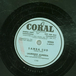 Laurindo Almeida - Samba Sud / Veradero