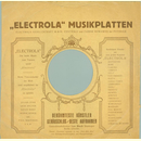 Original Electrola Cover für 25er Schellackplatten A13 B