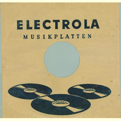 Original Electrola Cover für 25er Schellackplatten A17 A