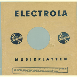 Original Electrola Cover fr 25er Schellackplatten A17 A
