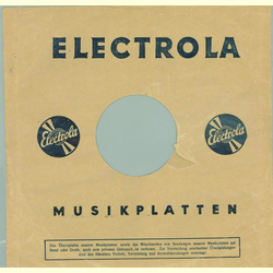 Original Electrola Cover f�r 25er Schellackplatten A17 B