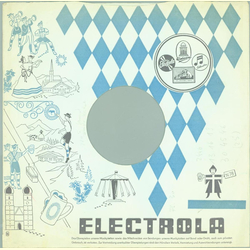 Original Electrola Cover für 25er Schellackplatten A20 C