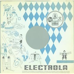 Original Electrola Cover für 25er Schellackplatten A20 C