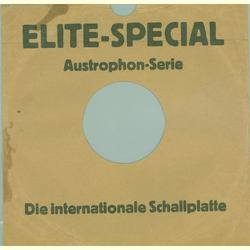 Original Elite Cover für 25er Schellackplatten A3 B