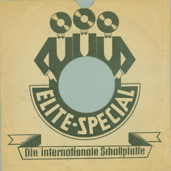 Original Elite Cover für 25er Schellackplatten A9 C