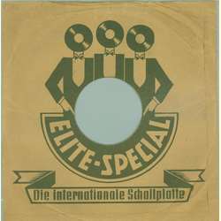 Original Elite Cover fr 25er Schellackplatten A10 C