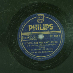 Kilima Hawaiians -  Komm mit mir nach Tahiti / Si, si,...