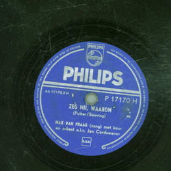 Max van Praag - Nou tot ziens / Zeg mij, waarom