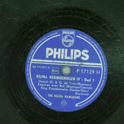 The Kilima Hawaiians - Kilima Herinneringen IV: Deel 1/ Kilima Herinneringen IV: Deel 2