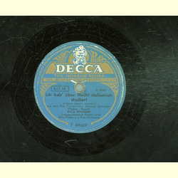 Vico Torriani - Bettler-Romanze / Ich hab ber Nacht italienisch studiert