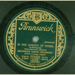 Brunsiwck dance orchestra - In the garden of roses / Fairys doll