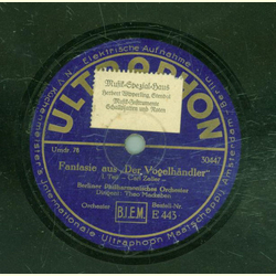 Theo Mackeben - Fantasie aus Der Vogelhndler 1.Teil /...