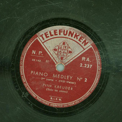 Peter Kreuder - Piano Medley No. 2 (Will Meisel)