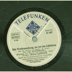 Leo Schützendorf - Die Verleumdung, sie ist ein Lüftchen...