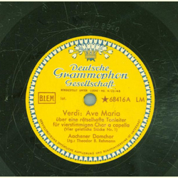 Theodor B. Rehmann - Verdi:Ave Maria Stück 1 / Stück 3