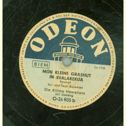 Die Kilima Hawaiians mit Gesang - Samoa Eiland / Mijn kleine Grashut in Kealakekua