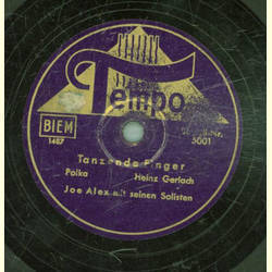 Jo Alex mit seinen Solisten - Tanzende Finger / Tempo-Tempo