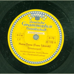 Ferdinand Leitner - Notre Dame, Zwischenspiel / Der...