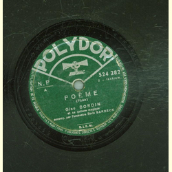 Gino Bordin - Pome / Tristesse 