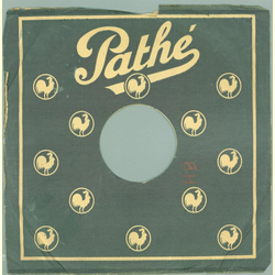 Original Pathé Cover für 25er Schellackplatten A3 C