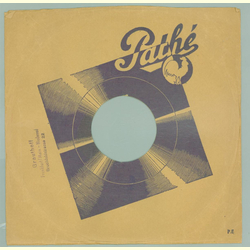 Original Pathé Cover für 25er Schellackplatten A7 B
