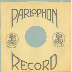 Original Parlophon Cover für 25er Schellackplatten A5 C