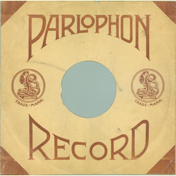 Original Parlophon Cover für 25er Schellackplatten A11 C