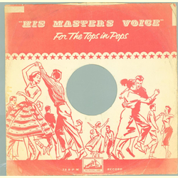 Original HMV Cover f�r 25er Schellackplatten A3 B