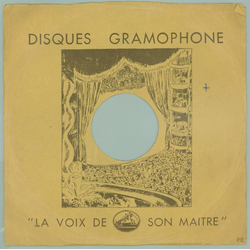 HMV + Gramophone Cover fr 25er Schellackplatten A4 A